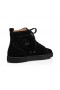Christian Louboutin Louis High-Top Lenkkarit Veau Velours Musta