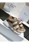 Dior D-VAELTAA Lenkkarit Tekninen Kangas Vino Print Ruskea