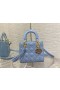 Dior Lady Dior Horizon Blue Cannage Karitsannahka 20CM