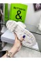 Dior Symboli Polven Boot Valkoinen Notkea Calfskin