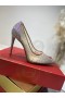 Christian Louboutin Follies Strass Pumput 100mm Glitter Monivärinen CL Kengät