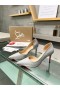 Christian Louboutin Iriza 85mm Pumput Kimmelsi Vasikka Nahka Hopea