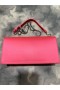 Christian Louboutin Loubi54 Crossbody Kytkin Vasikannahka Rose Pink