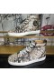 Christian Louboutin Louis Spikes High-top Lenkkarit Nahka Ja Python-Monivärinen