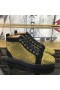 Christian Louboutin Louis Strass Lenkkarit Mokka Vasikka Ja Strass Musta Kulta
