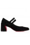 Christian Louboutin Miss Jane Luumu Strass 55 mm Musta Christian Louboutin Kengät