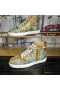 Christian Louboutin Rantus Orlato Korkea-Top Miesten Lenkkarit Metallinen Python Nahka
