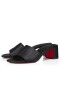 Christian Louboutin Niin CL Muuli 55mm Vasikan Nahka Musta Christian Louboutin Kengät Myymälä