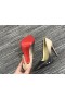 Christian Louboutin Joten Kate Pumput 120 mm Kiiltonahka Hajota Musta Alaston