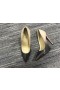Christian Louboutin Joten Kate Pumput 120 mm Kiiltonahka Hajota Musta Alaston