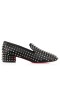 Christian Louboutin Spikeasy 30 mm Naisten Mokkasiinit Nappa Nahka Musta