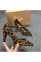 Christian Louboutin Vidura 85mm Pumput Poni Kitty Mokka Piikkejä