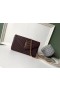 Saint Laurent WOC Monogrammi Lompakko Ketju Bordeaux ' ssa Nahka