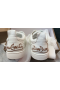 Christian Louboutin Hauskaa Louis Junior Tennarit Calfskin Valkoinen Christian Louboutin Kengät