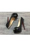 Christian Louboutin Lady Peep Spikes Platform Pumput 150mm Patent Nahka Musta