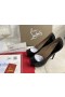 Christian Louboutin Uusi Hyvin Prive Pumput 120mm Kiiltonahka Musta Punainen