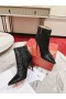 Christian Louboutin Joten Kate Booty nilkkasaappaat 100mm Veluuri Papillon Musta