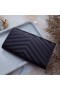 Saint Laurent Suuri Monogrammi Läppä Musta Lompakko Saint Laurent Lompakot