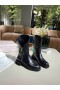 Jimmy Choo Nilkka Boot 50mm Kristalli Kaunistus Musta