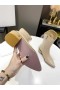 Jimmy Choo Nilkka Boot 50mm JC-Tunnus Krokotiili-Beige