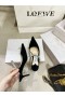 Jimmy Choo Bing 65 Mokka Muulit Crystal Hihna Musta
