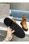 Jimmy Choo Cora Taulu Vasikka Nahka Combat Saappaat Crystal Solki Ruskea