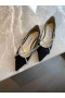 Jimmy Choo Genevi Taulu Nappa Nahka Musta