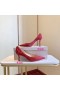 Jimmy Choo Rakkaus Suede Pumput JC-Tunnus Punainen