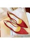 Jimmy Choo Rakkaus Suede Pumput JC-Tunnus Punainen