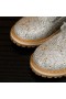 Jimmy Choo Timberland Saappaat Nupukkia Nahka Kiteet Hopea