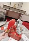 Christian Louboutin Lagoadonna 120mm Nahka Espadrilles Kiilat Hopea