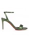 Christian Louboutin Loubigirl 85mm Strappy Sandaalit Värikkäiden Nappa Nahka Vertlaine CL Kengät