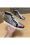 Christian Louboutin Rantus Orlato Korkea-top Lenkkarit Musta Ja Monivärinen Nahka