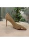 Christian Louboutin Anjalina Spike Pumput Mokka Nude CL Kengät
