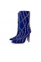 Christian Louboutin Astrilarge Booty Pika 100 Mm Saappaat Galactiqueen Christian Louboutin Kengät