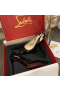 Christian Louboutin Clare Rintareppu Pumput 80mm Kiiltonahka Musta CL Kengät