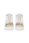 Christian Louboutin Hauskaa Louis Korkea-Top Lenkkarit Olona Kangas Valkoinen Christian Louboutin Kengät