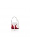 Christian Louboutin Kuuma Poikasen Rintareppu 70mm Rintareppu Takaisin Pumput Nappa Nahka Christian Louboutin Kengät Bianco
