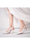 Christian Louboutin Kuuma Poikasen Rintareppu 70mm Rintareppu Takaisin Pumput Nappa Nahka Christian Louboutin Kengät Bianco