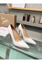 Christian Louboutin Kate 105mm Pumput Patentti Valkoinen Christian Louboutin Kengät
