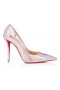 Christian Louboutin Miss Z 100 Mm Pumput Laminoitu Vasikka Nahka Vintage Rose