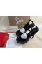 Christian Louboutin Niin Jenlove Alta Alustoilla 150mm Patent Nahka Musta