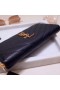 Saint Laurent Monogrammi Zip Noin Lompakko Musta Martioitu Nahka