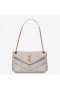 Saint Laurent Pieni Loulou Pallokala Laukku Valkoinen Karitsannahka Saint Laurentin Laukut