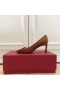 Roger Vivier Belle Vivier Trompette 70mm Pumput Ruskea Vasikannahka