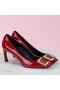 Roger Vivier Belle Vivier Trompette 70mm Pumput Punainen Patentti