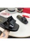 Roger Vivier Vivier Liu ' Uta Katettu Solki Muulit Musta Kiiltonahka