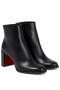 Christian Louboutin Adoxa 70mm Nahka Nilkan Saappaat Musta Christian Louboutin Kengät
