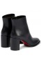 Christian Louboutin Adoxa 70mm Nahka Nilkan Saappaat Musta Christian Louboutin Kengät