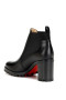 Christian Louboutin Marchacroche 70 Nahka Nilkan Saappaat Musta Christian Louboutin Kengät